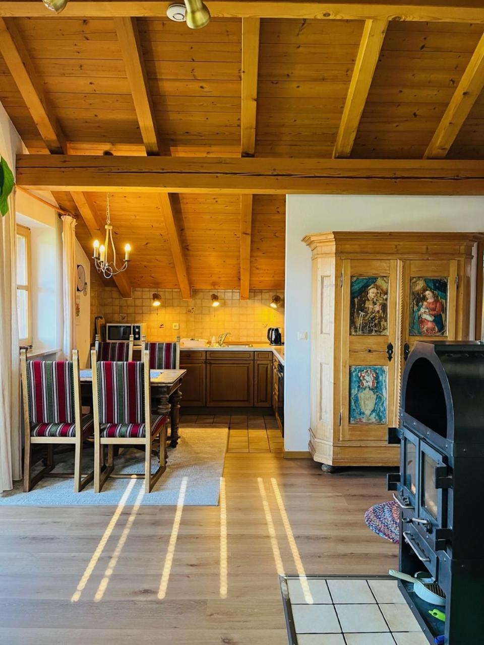 Haus Oberland Daire Bad Endorf Dış mekan fotoğraf